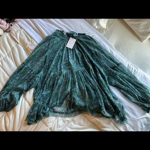 Free people Sheer Blouse